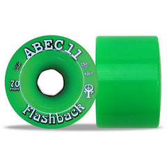 ABEC 11 70's Flashback 70mm Skateboard Wheels Green 4 Pack