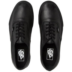 Vans Authentic (Italian Leather) Black/Black