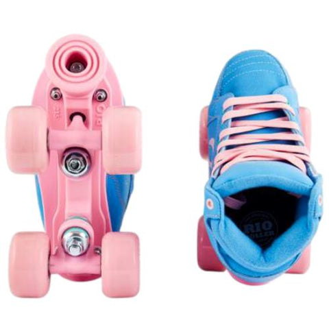 Rio Roller Lumina Roller Skates Blue Pink