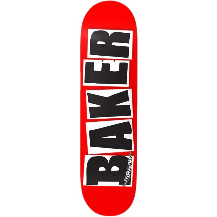 Baker OG Logo 8.387 Skateboard Deck Black / Red