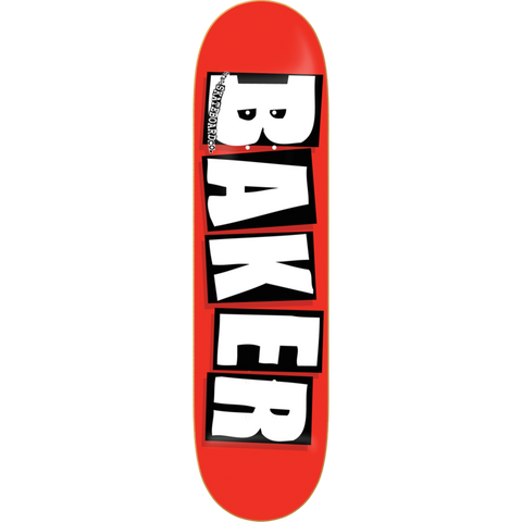 Baker OG Logo 8.125 Skateboard Deck White / Red