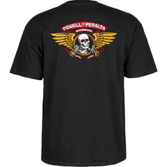 Powell Peralta Winged Ripper Tee Black