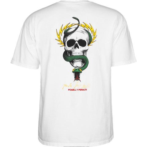 Powell Peralta Mike McGill Skull & Snake T-Shirt White