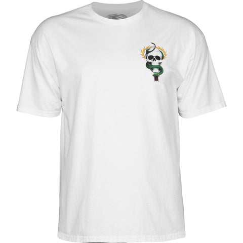 Powell Peralta Mike McGill Skull & Snake T-Shirt White