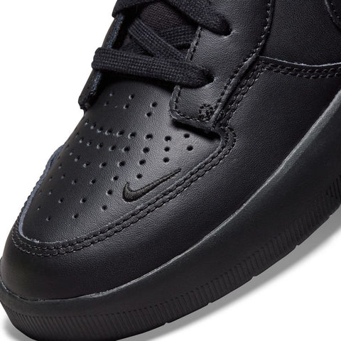 Nike SB Force 58 Premium Leather Mens Shoe Black