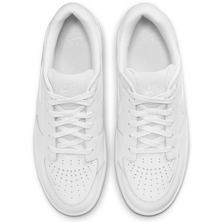Nike SB Force 58 Premium Leather White / White