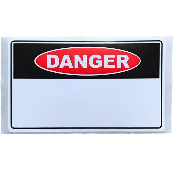 Danger Slap Up Sticker 50 Pack