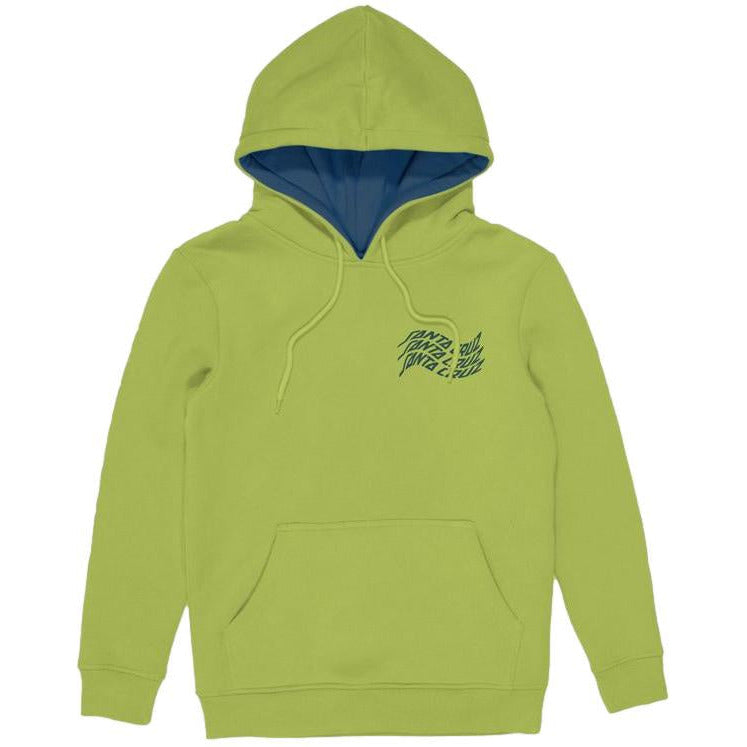 Santa Cruz Vortex Youth Pullover Hood Green