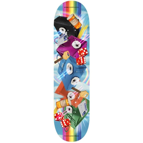 Evisen Rainbow Skateboard Deck 8.06