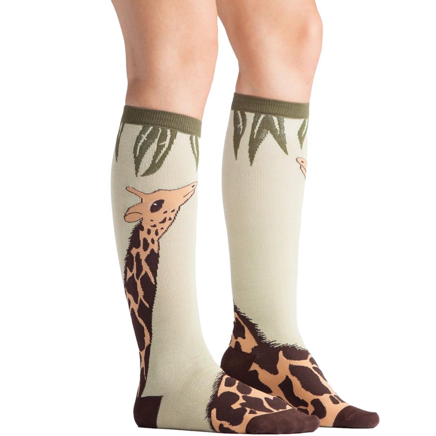 Sock it to Me Giraffe Knee High Socks