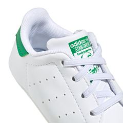 Adidas Stan Smith Crib White/White/Green Infant Shoe