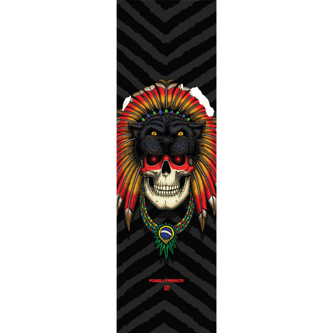 Powell Peralta Hoefler Skull 9" x 33" Skateboard Griptape
