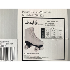 PlayLife Classic Marble Adjustable Roller Skates