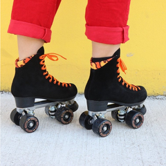 Chuffed Crew Collection Rollerskates 'Fuegote' Black