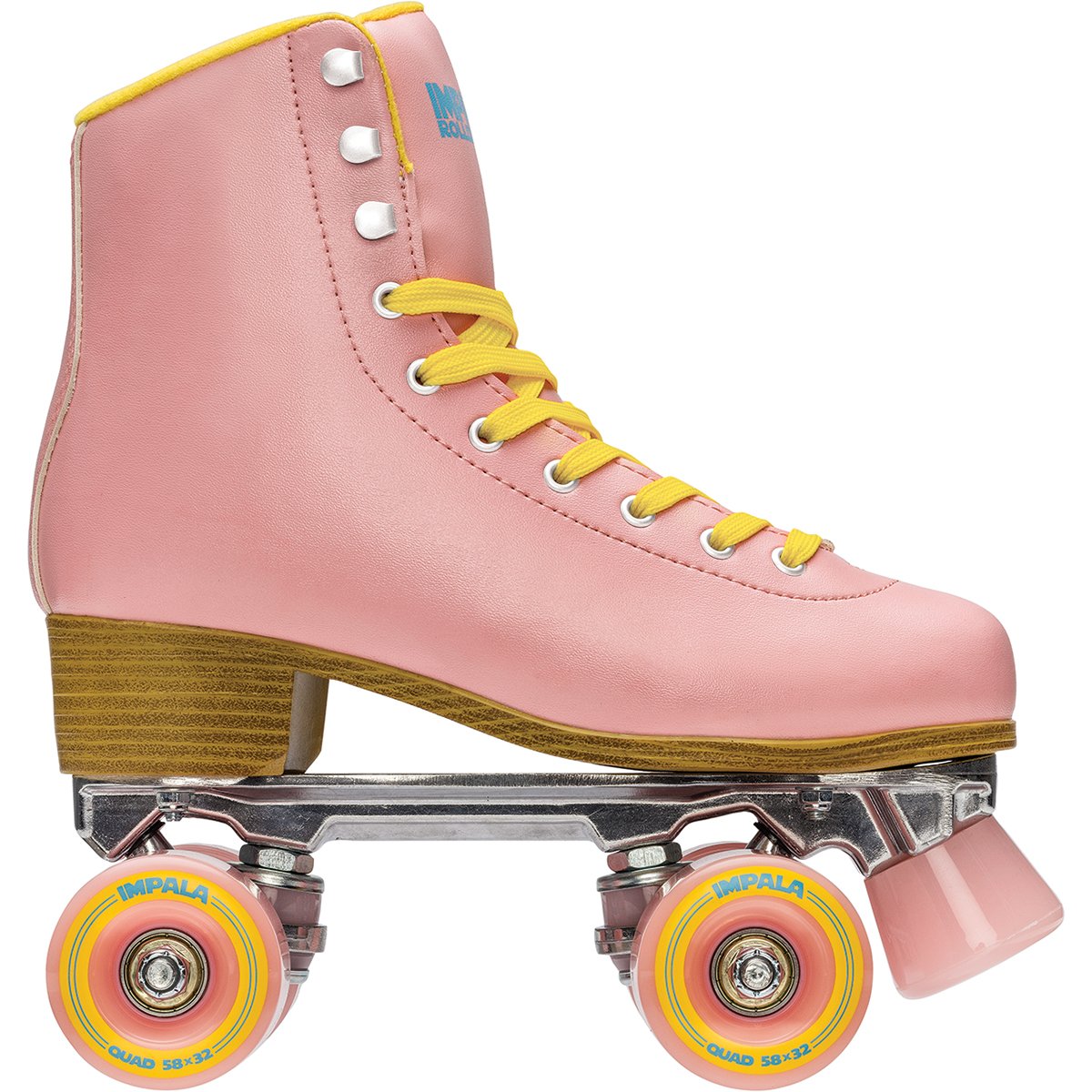 Impala Sidewalk Rollerskates Pink/Yellow