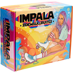 Impala Sidewalk Rollerskates Aqua
