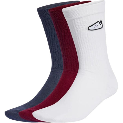 Adidas 3PP Kicks Socks White / Navy / Maroon