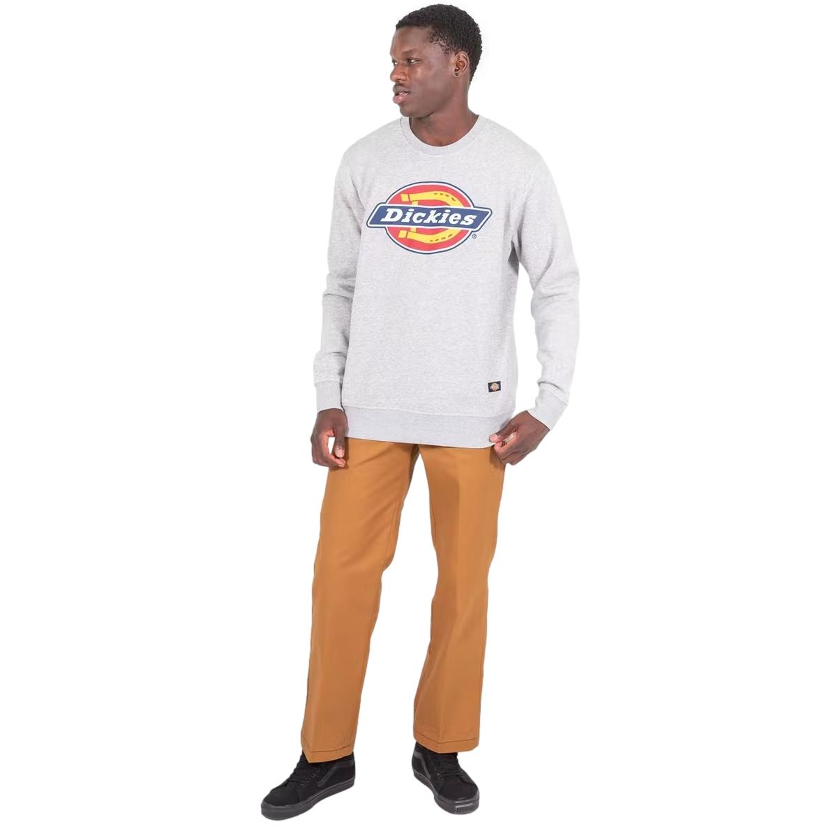 Dickies H.S Classic Crew Neck Sweater Grey Marle