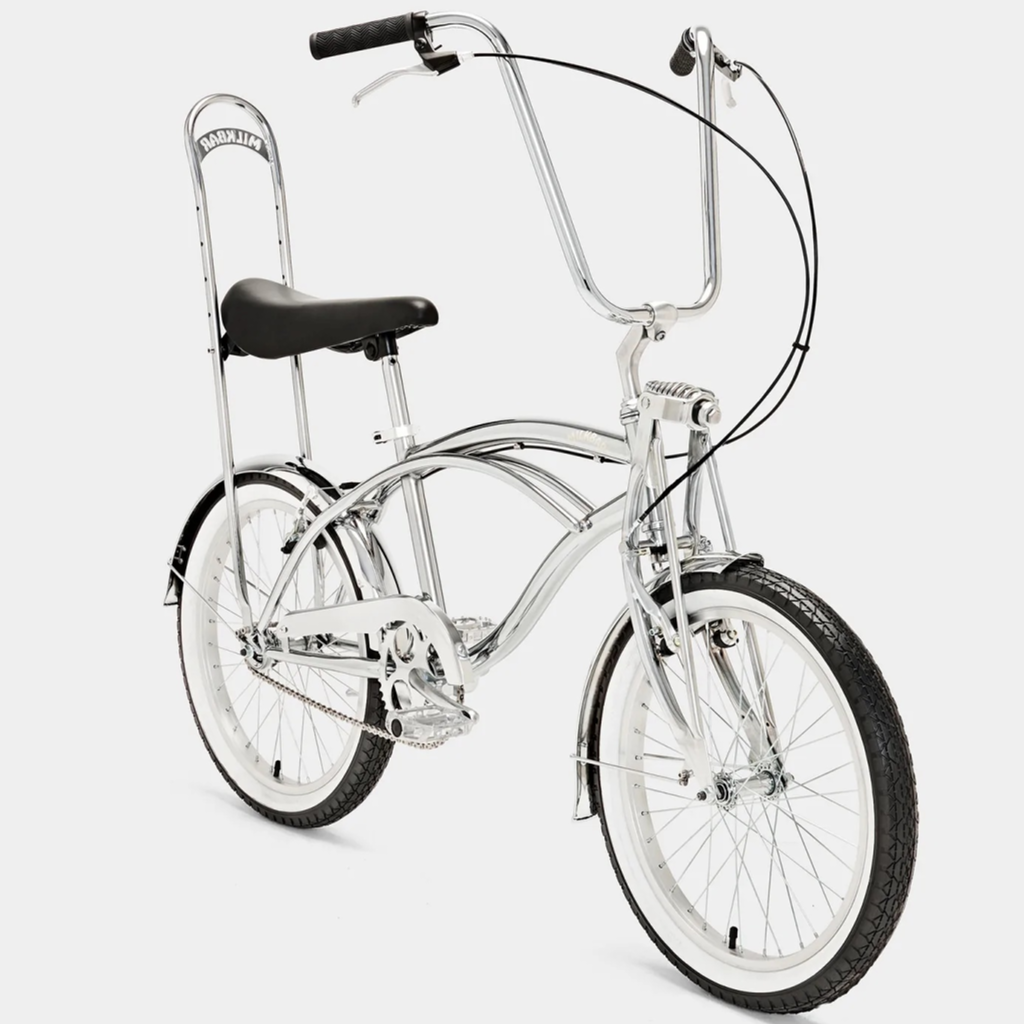Milk Bar Lowrider Cruiser Bicycle Icy Chrome 20"