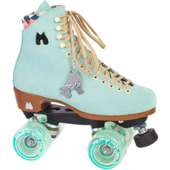 Moxi Lolly Roller Skates Floss Teal (w Nylon Thrust Plates)