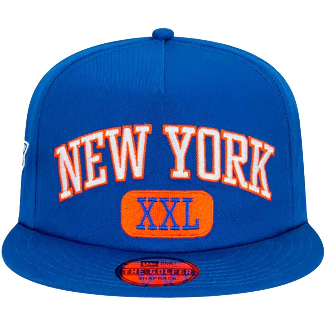New Era New York Knicks Golfer Snapback Blue