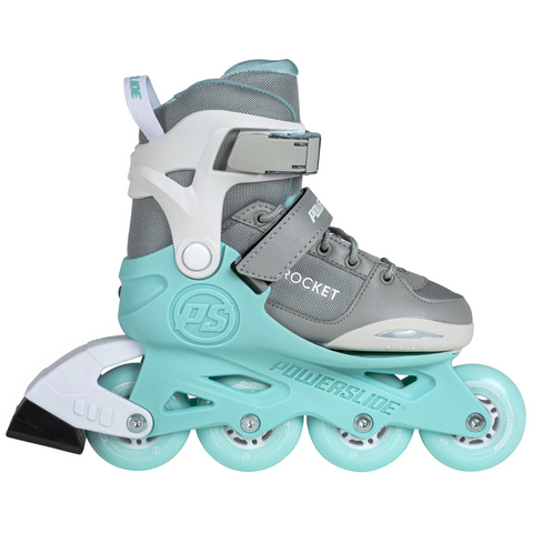 Powerslide Rocket Grey Kids Adjustable Inline Skates