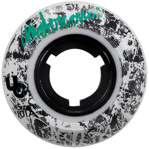 Undercover Antirocker 45mm White Inline Skate Wheels 4-Pack