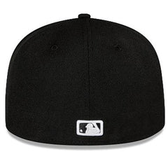 New Era Los Angeles Dodgers Black / White Fitted Cap