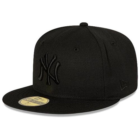 New Era 59Fifty New York Yankees Black / Black Fitted Cap