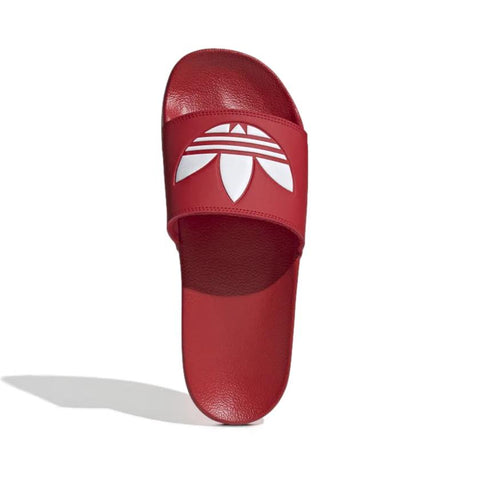 Adidas Adilette Lite Slides Scarlet Red / White