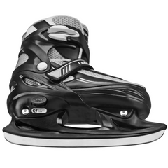 RDS Summit Boys Black Adjustable Ice Skate