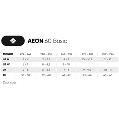 USD Aeon 60 XXI Aggressive Inline Skates