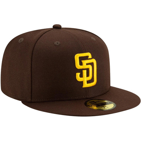New Era 59FIFTY San Diego Padres Fitted Cap Brown