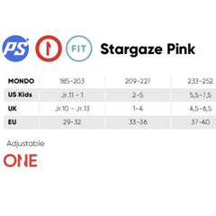 Powerslide Phuzion Stargaze Pink Adjustable Inline Skates