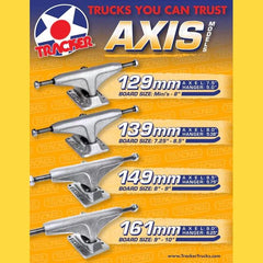 TRACKER TRUCKS - AXIS 161MM ALLEN LOSI SET 2