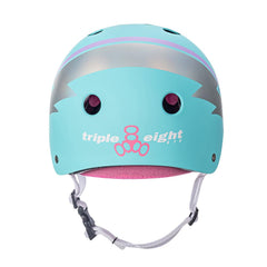 Triple 8 THE Certified Helmet SS Teal Hologram