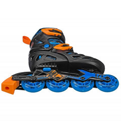 RDS Tracer Black/Orange Boys Adjustable Inline Skates