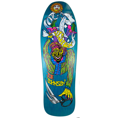 Vision Joe Johnson Scissors Skateboard Deck - 9.5"x32""