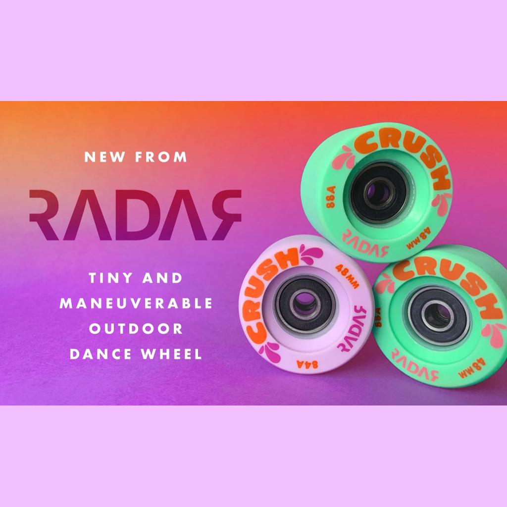 Radar Crush Outdoor Roller Dance 48mm Wheels (4 Pack)