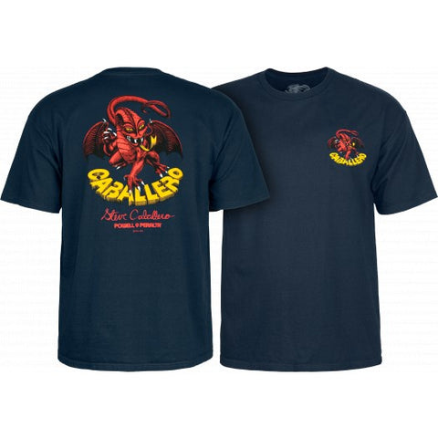 Powell Peralta Original Caballero Dragon Navy Tee