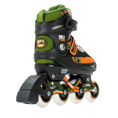 SFR Pixel Inline Skates Green Orange