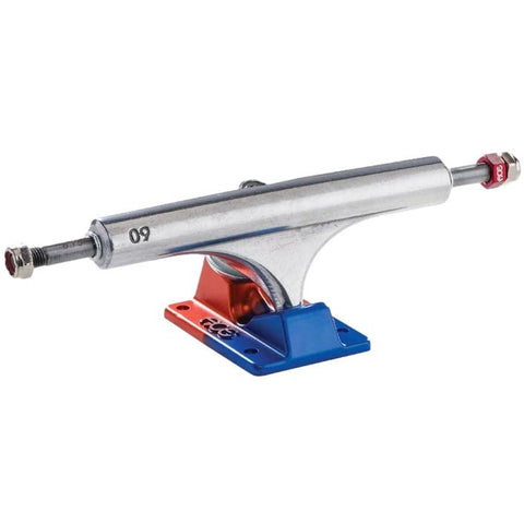 Ace AF1 Skateboard Trucks Polished / Orange /Blue