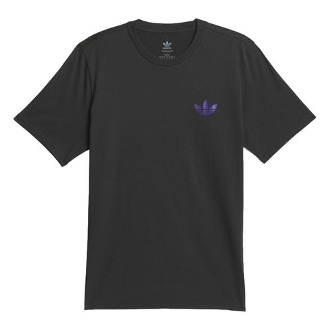 Adidas 4.0 Strike Through Short Sleeve T-Shirt Black / Purple