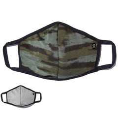 Stance Face Mask Camo Green