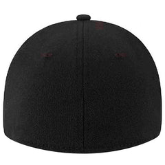 New Era 39Thirty Blank Fitted Cap Black