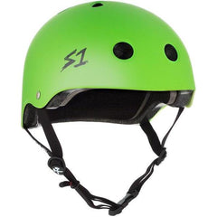 S-One Lifer Matte Bright Green Helmet