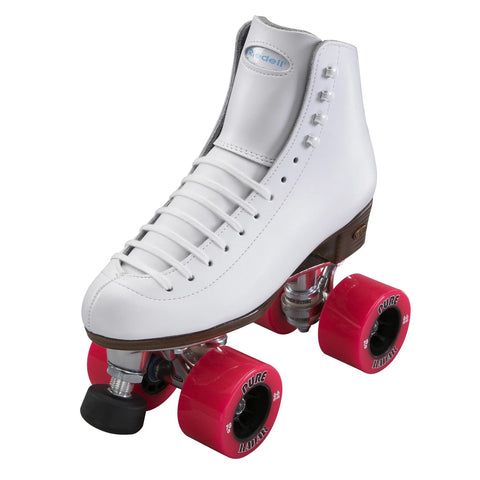 Riedell 120 Celebrity Skate White w Pure Wheels