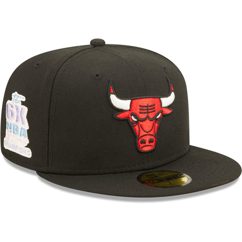 New Era 59Fifty Pop Sweat Chicago Bulls Black/Pink Fitted Cap