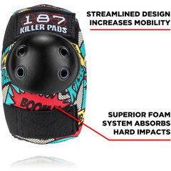 187 Combo Protective Pad Pack Comic