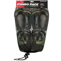187 Knee and Elbow Pad Combo Pack Camo - Da Klinic Online | Skate Specialists